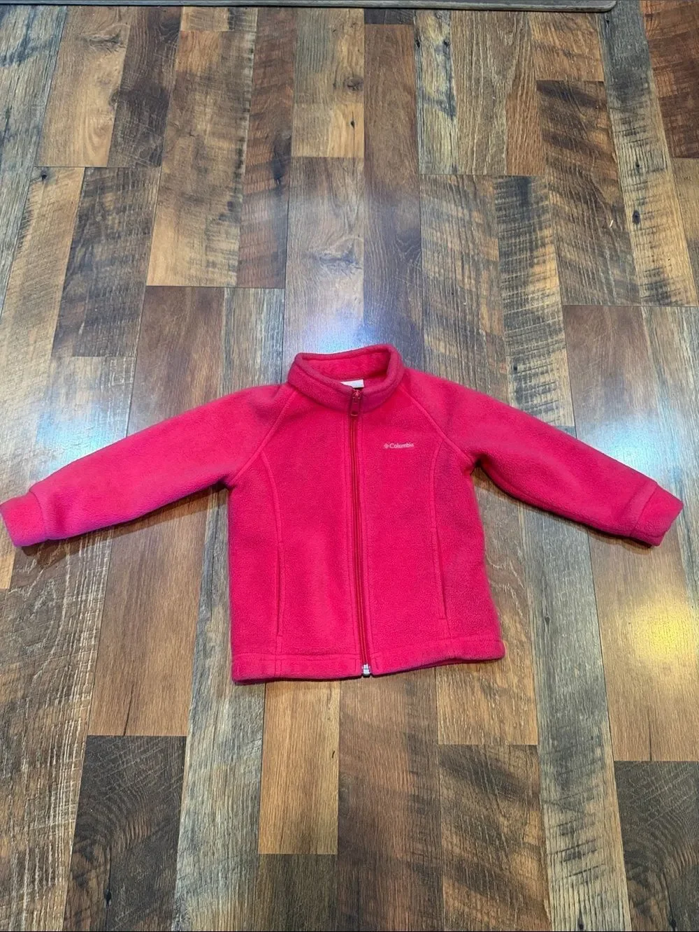 Columbia Kids Pink Full-Zip Fleece Jacket 3T (2100)